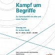 Vortrag Graduiertenkolleg