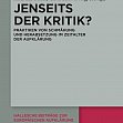 Neuerscheinung: Jenseits der Kritik?